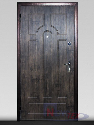 Дверь металлическая утепленная ДМУ-1, отделка панелью МДФ